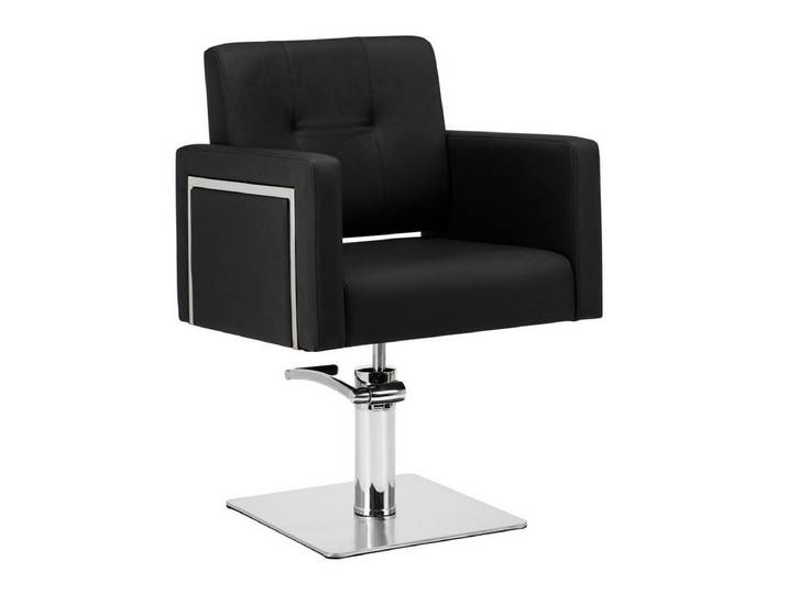 Gabbiano Friseurstuhl Friseurstuhl Bergamo schwarz