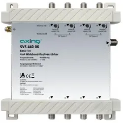 Axing SVS440-06 Wideband-Kopfverstärker, 4 in 4 SVS44006 SVS 440-06