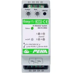 Peha - EnOcean Easyclick Modul Schalten, 4 Kanal, 2 TE
