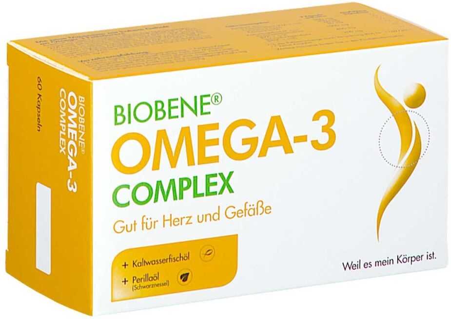 BIOBENE Omega 3 Complex Kapseln 60stk