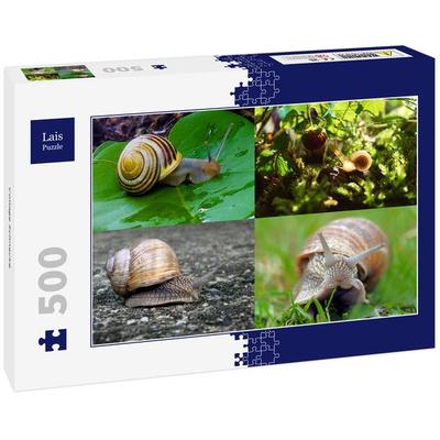 Lais Puzzle Collage Schnecke 500 Teile