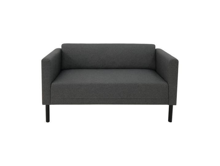 Canapé 2 places DERBY tissu malmo anthracite