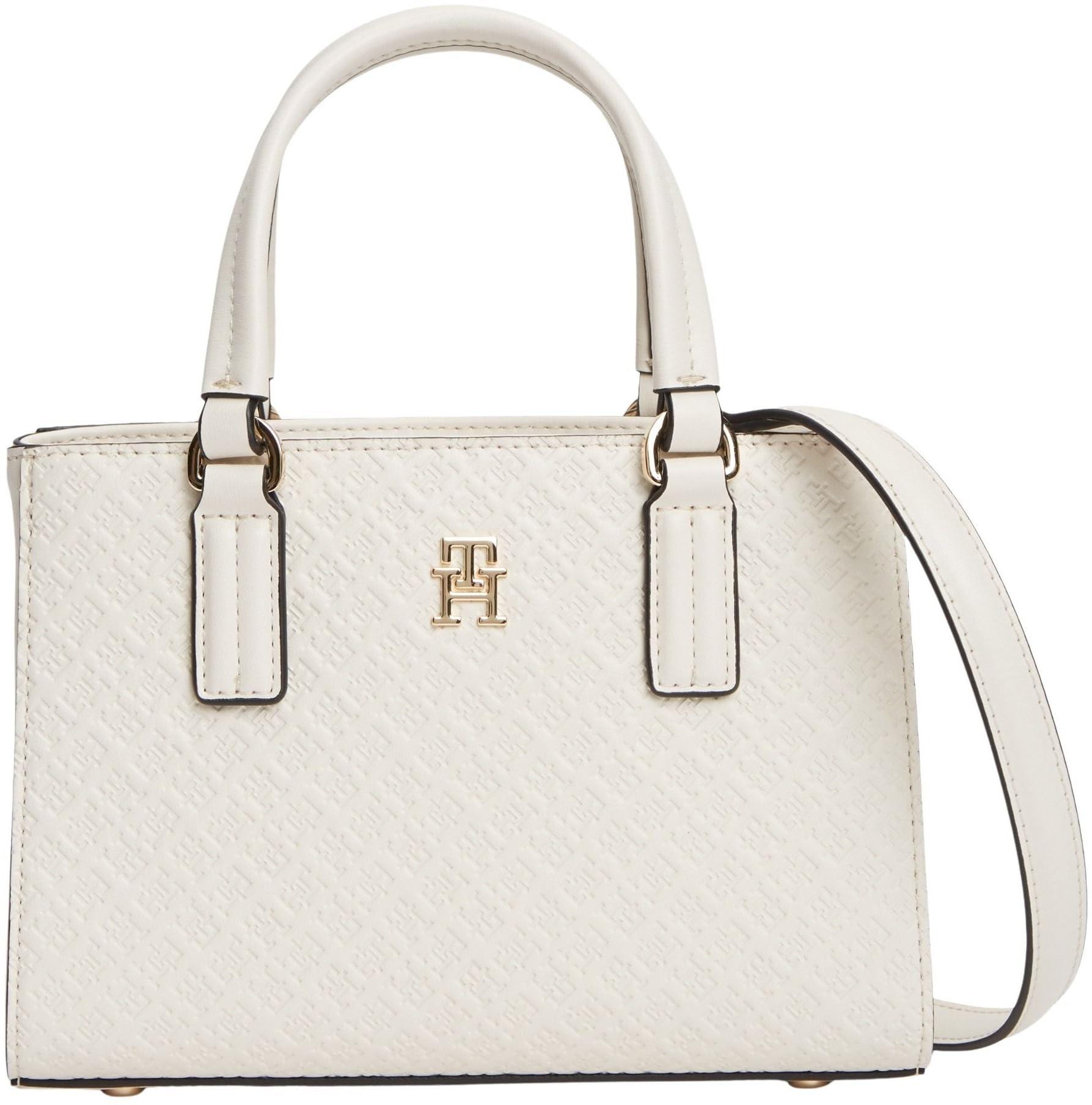 Tommy Hilfiger Damen Tote Bag Tasche Daily Klein, Elfenbein (Soft Cream), Einhei