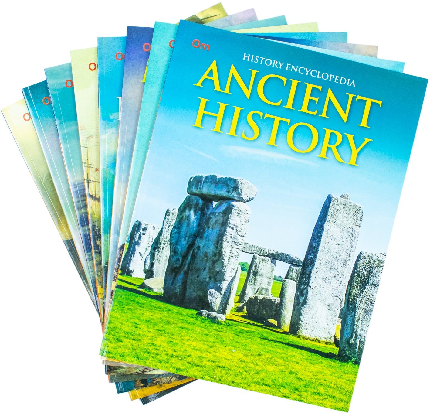 Om Books International History Encyclopedia 8 Books Collection Set by Om Books Editorial Team - Paperback - Ages 8-12 - World War II & India's Freedom Struggle History