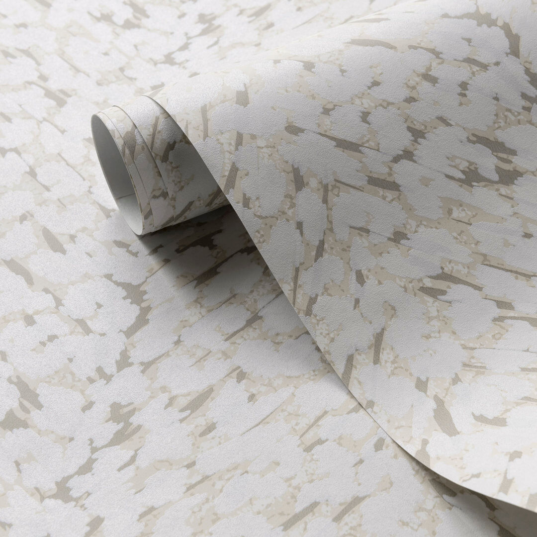 Clarke & Clarke Jane X Clarke and Clarke Pokot 10.05m x 52cm Textured Wallpaper Roll Linen