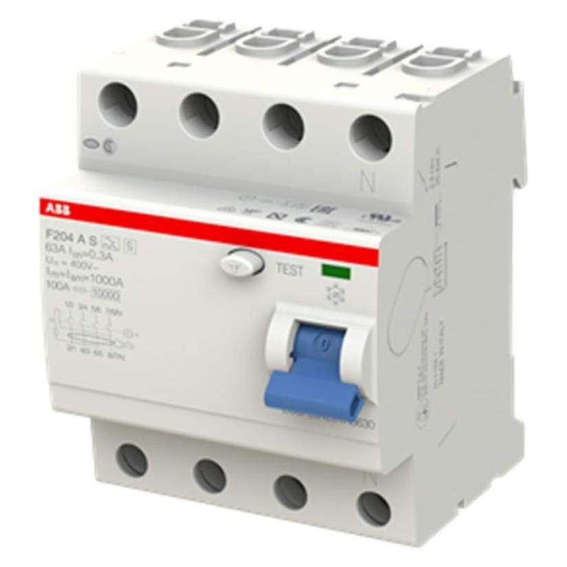 ABB FI-Schutzschalter F204AS-63/0.3 (2CSF204201R3630)