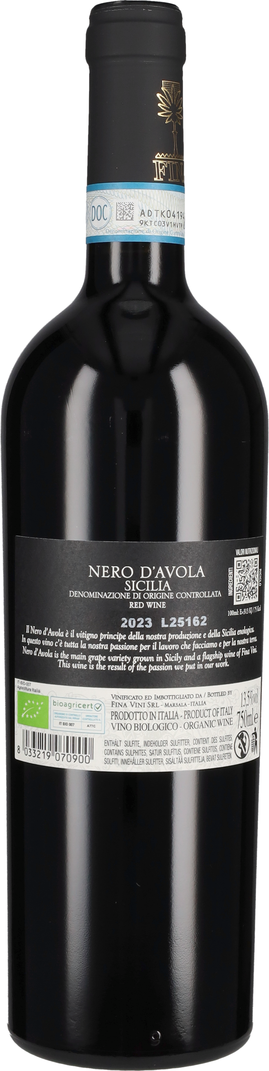 Nero d'Avola Cantine Fina 2024