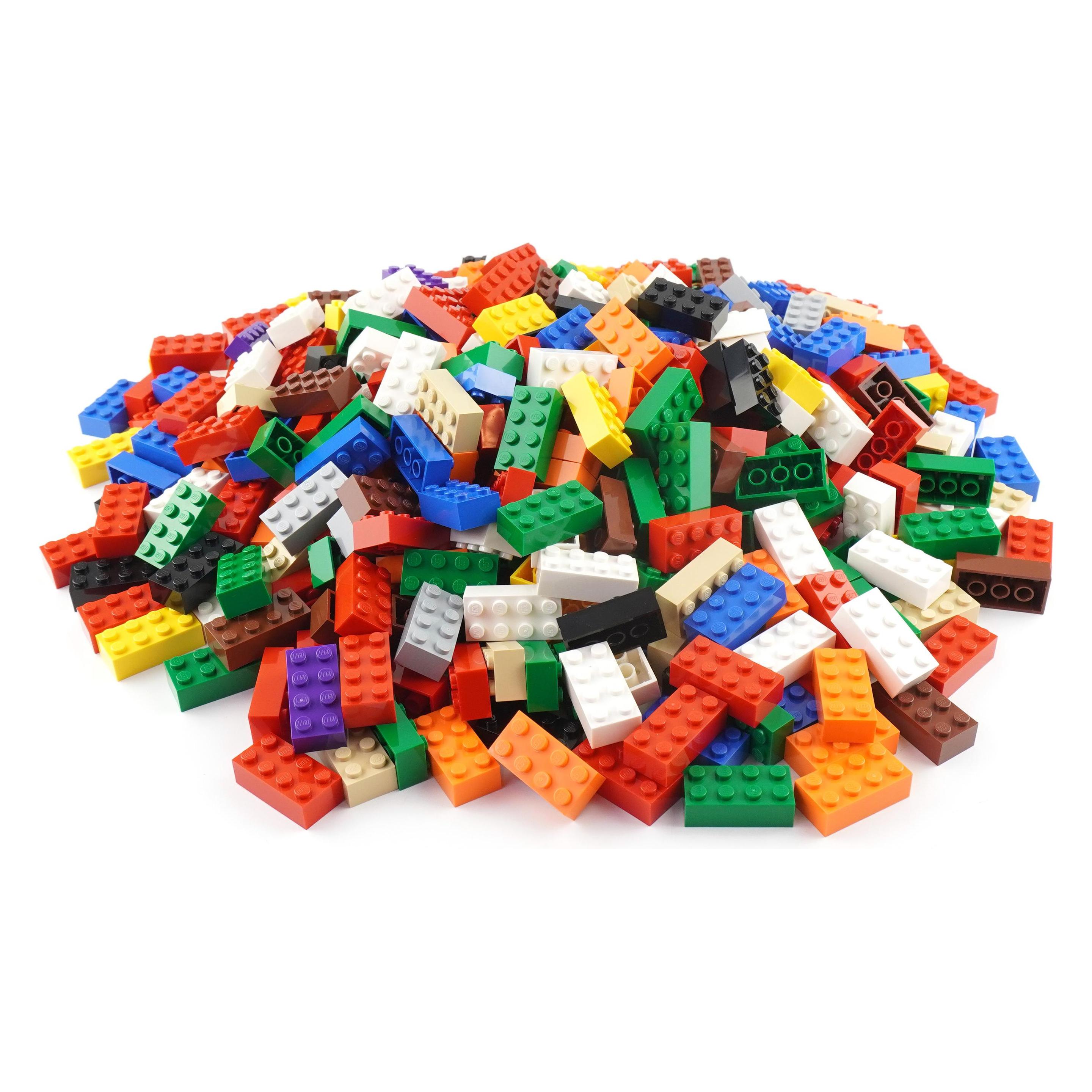 LEGO 2x4 Steine Gemischt - 500 Stück - Mixed bricks 3001 (3001, LEGO Zubehör) (3001)