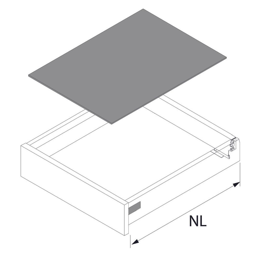 Agoform Antirutschmatte AGO-Solid Fixzuschnitt für Breite ArciTech (4500905425011-58)
