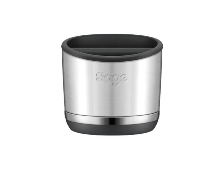 Bac à marc de café Sage the Knock Box™ 20 - argent