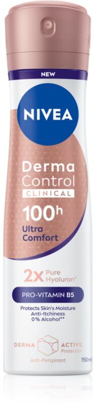 NIVEA Derma Control Clinical Ultra Comfort spray anti-transpirant 150 ml