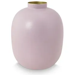 PIP Studio, Vase, Home Deco Metal Vase lila matt 32cm (1x)