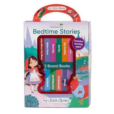 My Little Library: Bedtime Stories (12 Board Books), Gebundene Ausgabe von Little Grasshopper Books,Publications International Ltd, Publications