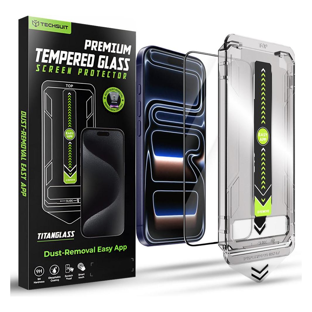 Techsuit TitanGlass FullCover (Apple iPhone 17 Pro) (60302309)