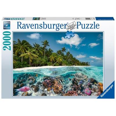 Erwachsenenpuzzle 2000 Teile - Ein Tauchgang auf den Malediven