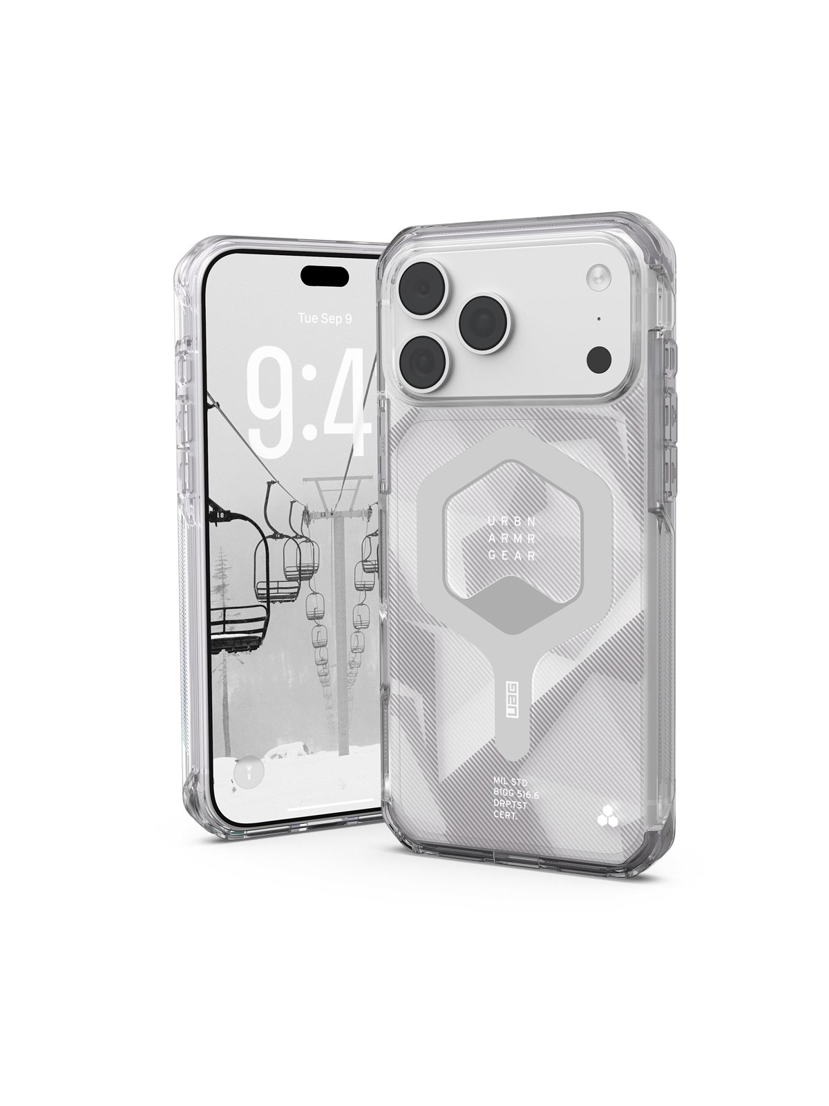 UAG Plyo MagSafe - interface ice/smoke - iPhone 18 Pro Max/17 Pro Max