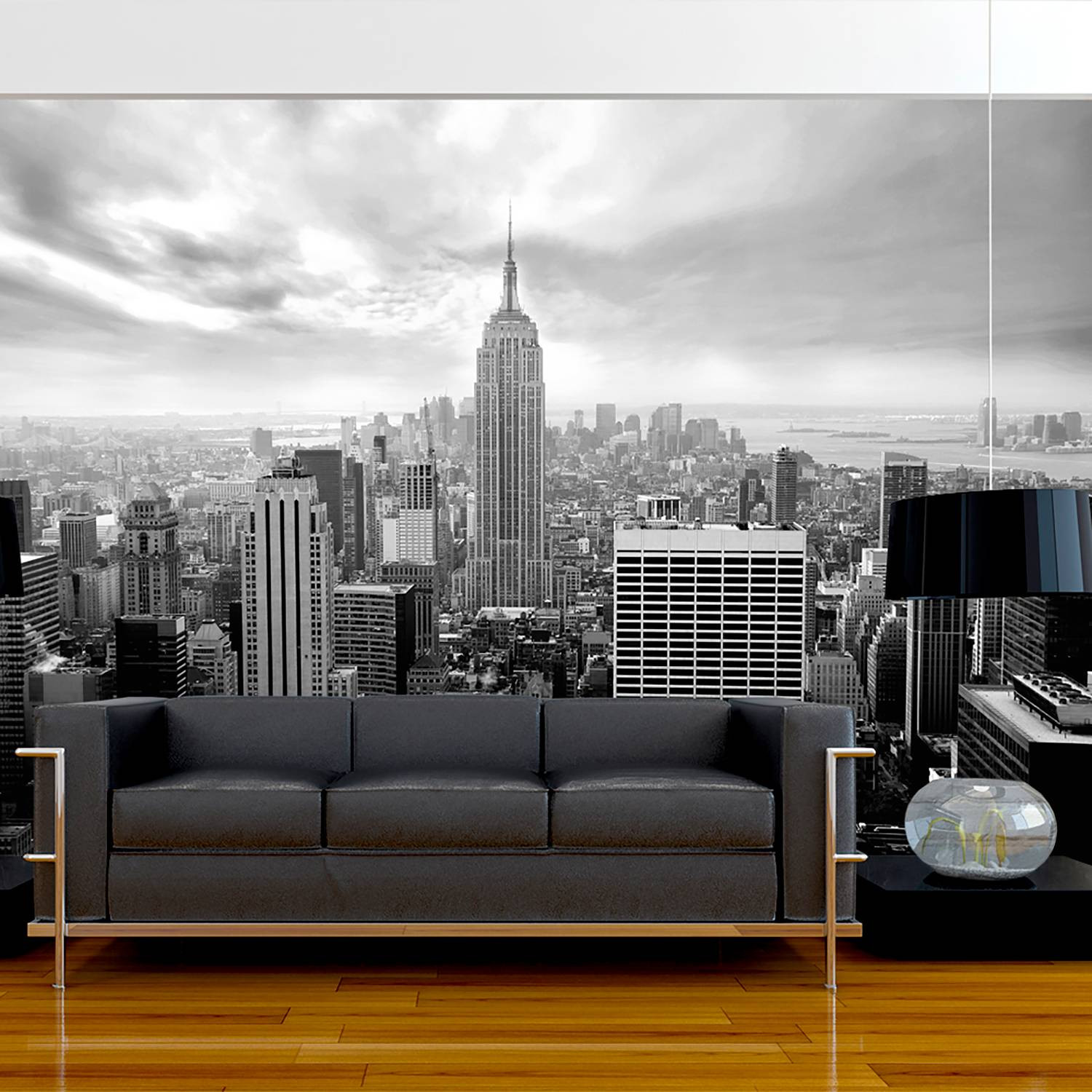 home24 Vlies-fotobehang Old New York Mural, 450 x 315 cm