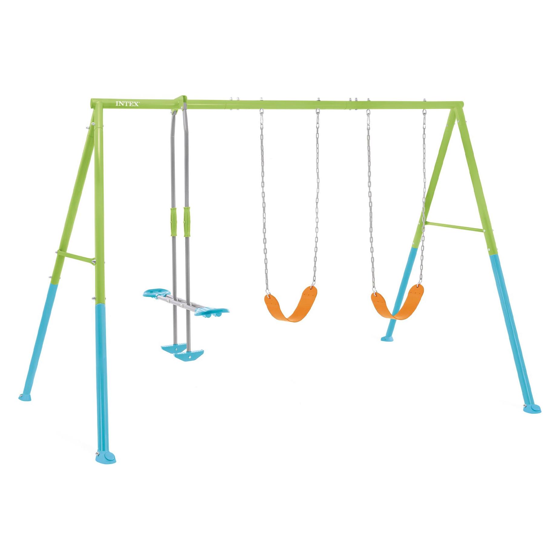 Intex THREE FEATURE SWING SET 3.43m x 2.54m x 2.11m (44121)
