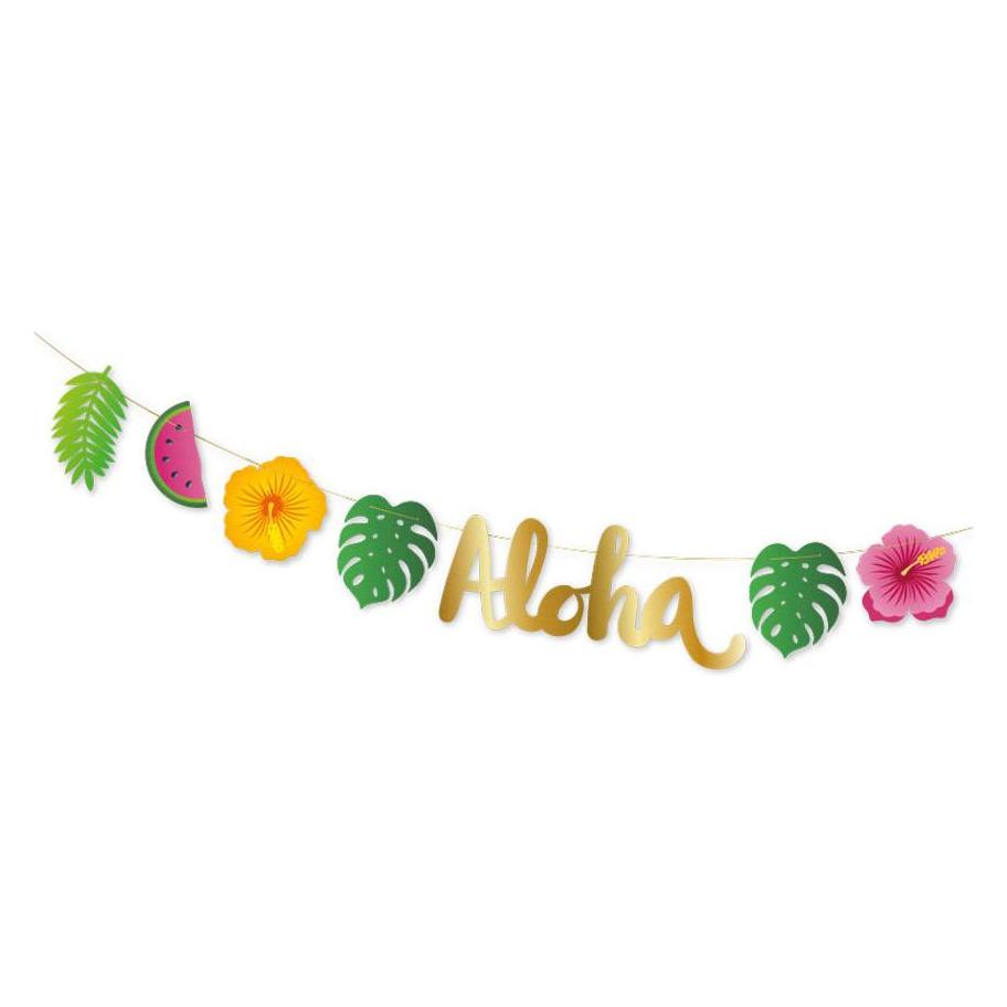Globos Europe Aloha-Buchstabengirlande - 2 m (70690915)