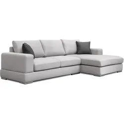 ECKSOFA OTTO 4-Sitzer, hellgrau
