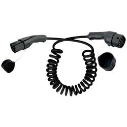 ROLINE E-Auto Spiral-Ladekabel Typ2, 1-phasig, 250VAC (1P+N+E), 32 A, 7,4 kW, max. 3m 19.08.0035