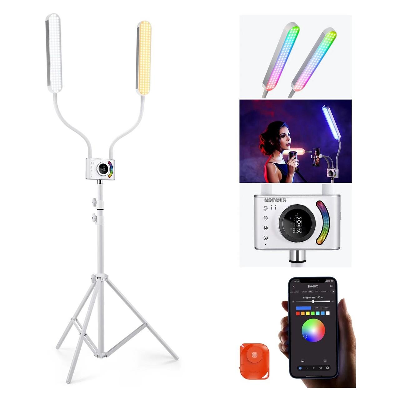 Neewer BH40C (BH40C) (Videoleuchte) (BH40C)