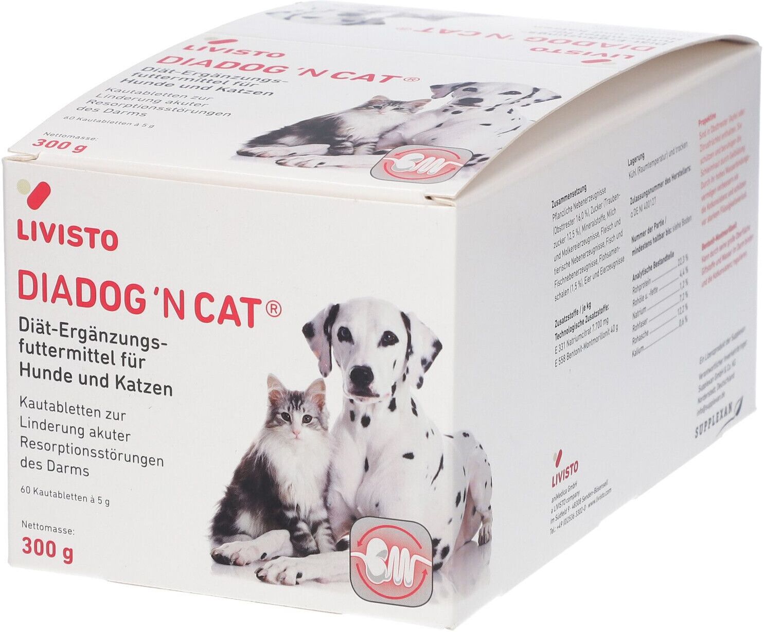 DIADOG 'N CAT Diadog N Cat Kautabletten f.Hunde/Katzen 60x5 g