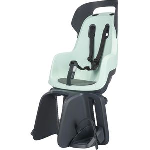bobike Fahrrad-Kindersitz GO Maxi Carrier, 9 - 22 kg Traglast, mint, Gepäckträgermontage