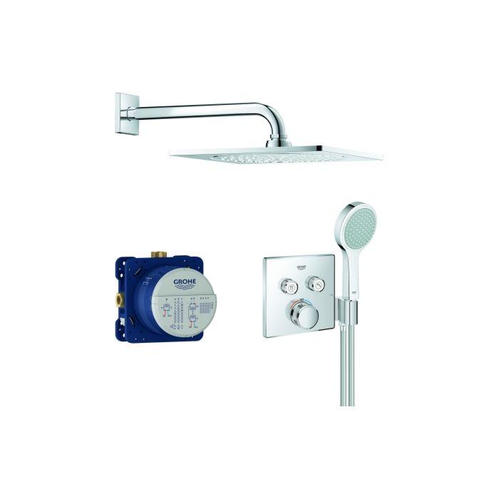 Grohe Grohtherm Smartcontrol UP-Duschsystem 34742000 mit Unterputz-Thermostat, chrom