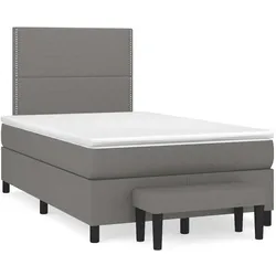 vidaXL, Boxspringbett, Damenia (Flach mit Nägeln) (120 x 190 cm)
