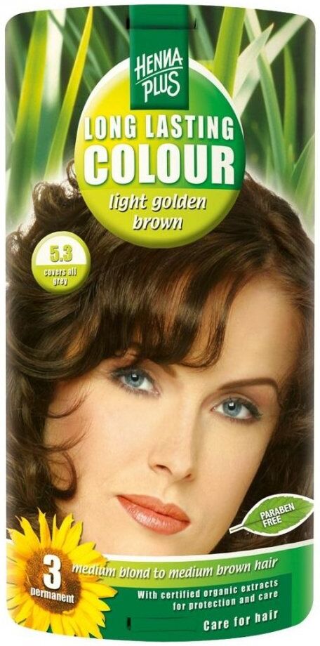 Hennaplus Long Lasting Light Golden Brown 5,3