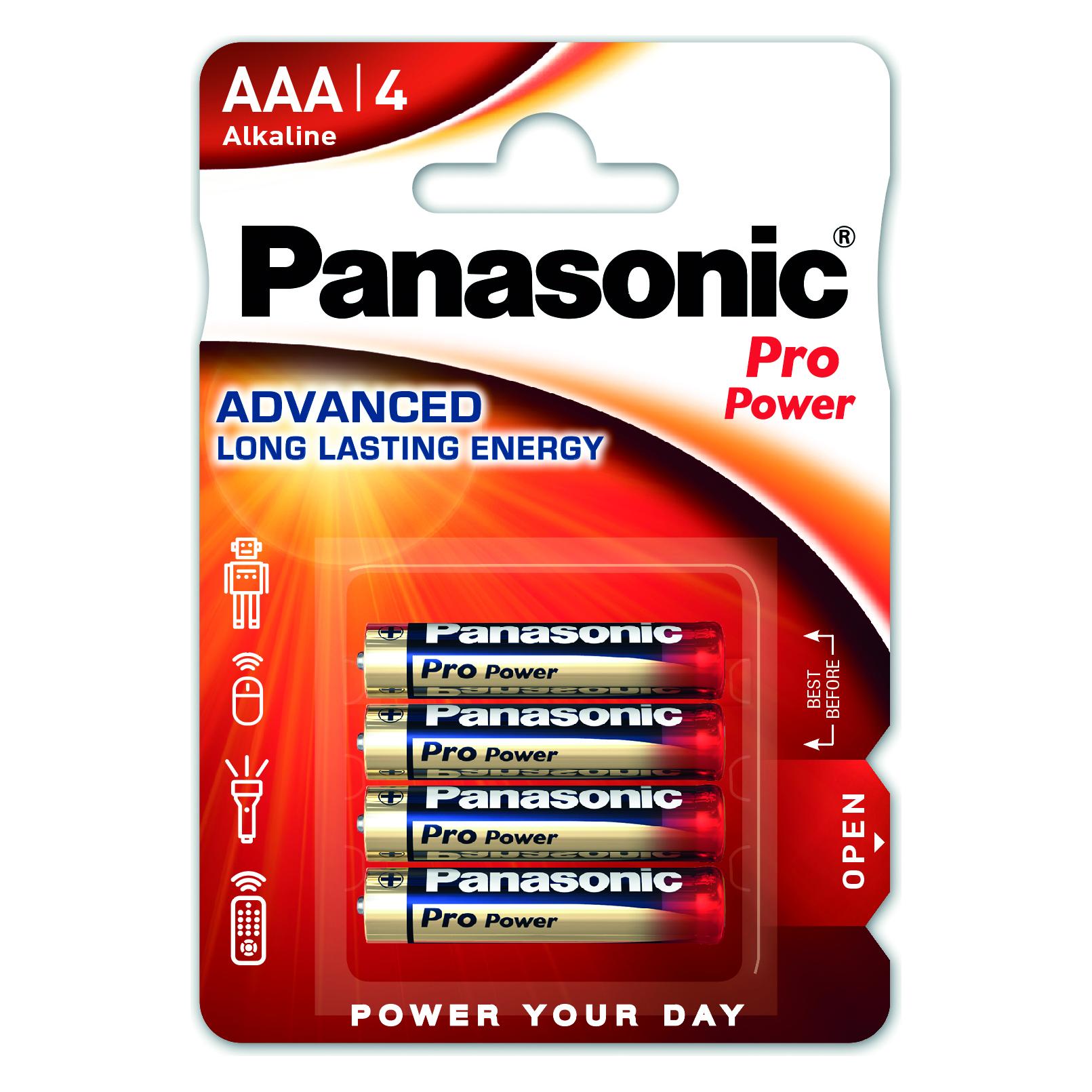 Panasonic Pro Power (4 Stk., AAA) (BK-LR03PPG-4BP)