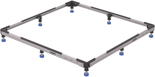 Kaldewei Fuß-Rahmen FR5300 Flex 150 x 180 cm, anpassbar, für Duschwanne
