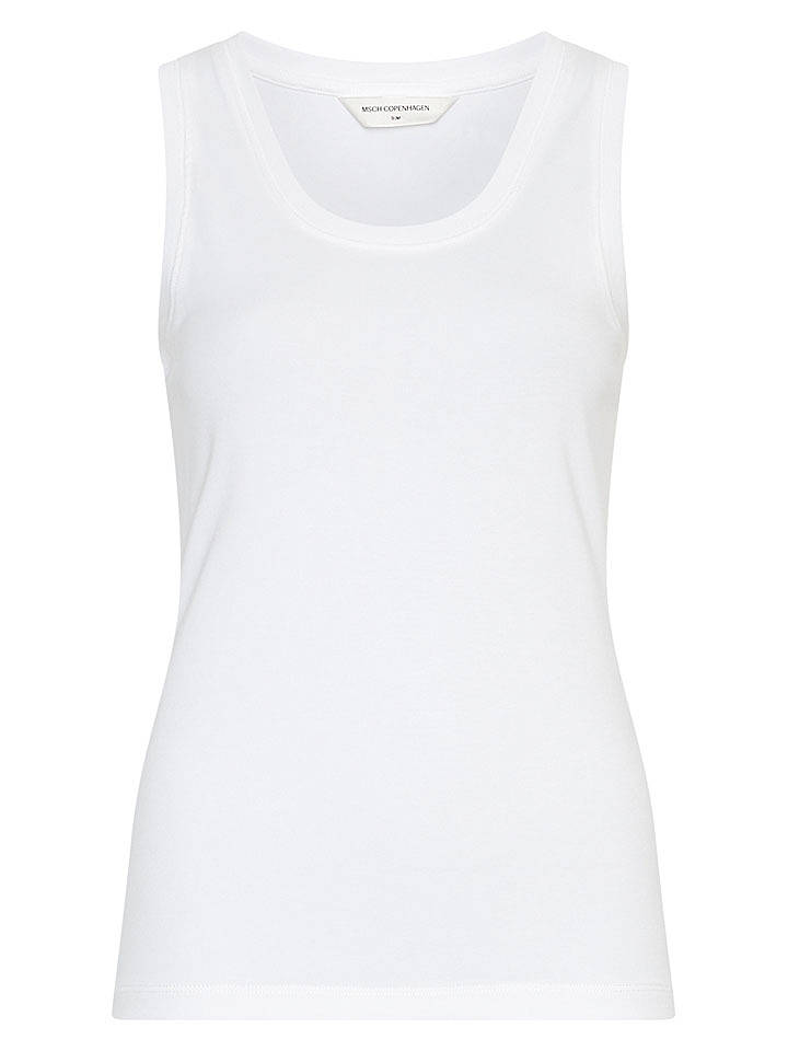MOSS COPENHAGEN Top in Weiß - L/XL