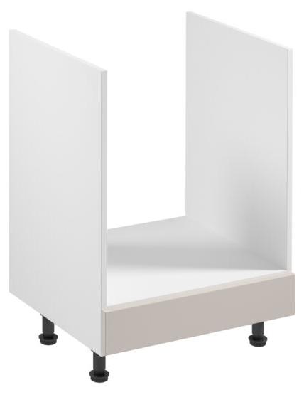 Küchenschrank Basis-Unterschrank Unterbau für Backofen Schrankmodul Weiß