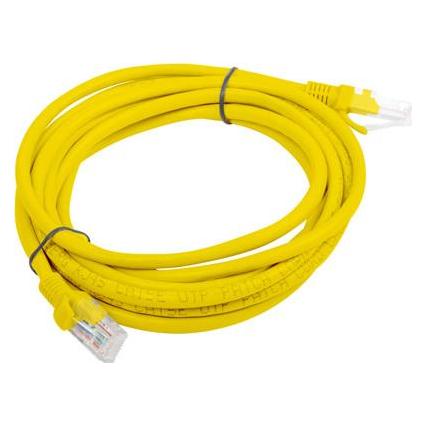 Lanberg *Patchcord cat.6 3.0M UTP yellow (U/UTP, UTP, CAT6, 3 m) (PCU6-10CC-0300-Y)