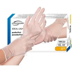 Vinylhandschuhe Hygonorm Ideal Light weiß S puderfrei, unsteril, latexfrei, 100 Stück/Box