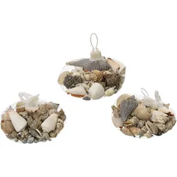 Dekomuscheln NATURE (BHT 14x8x14 cm) - BHT 14x8x14 cm