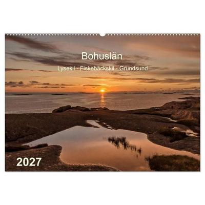 Bohuslän. Lysekil - Fiskebäckskil - Grundsund (Wandkalender 2027 DIN A2 quer), CALVENDO Monatskalender