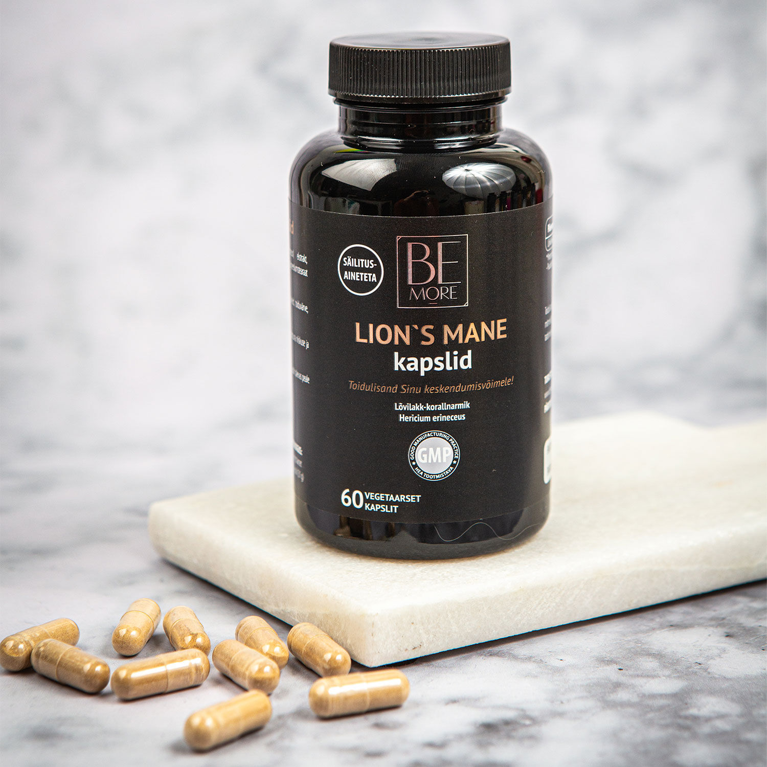 BE MORE Lion's Mane Capsules 60pcs