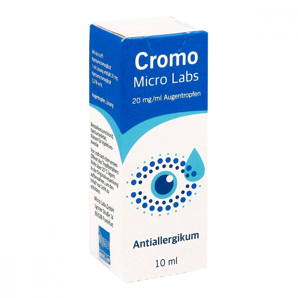 Micro Labs GmbH Cromo Micro Labs 20 mg/ml Augentropfen 16821940