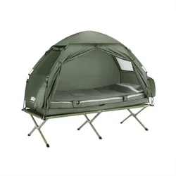 SoBuy Campingzelt mit 1 Tür Grün Funktional