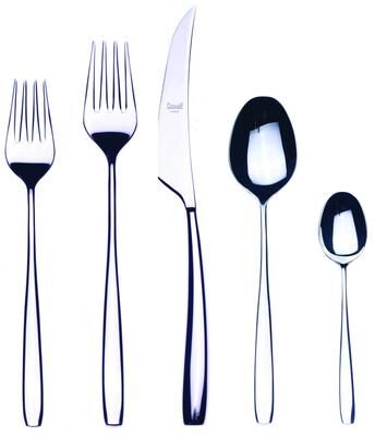Mepra Avanguardia Flatware Set - 5 Pieces - Stainless Steel