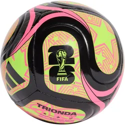 adidas WM 2026 Trionda Club Fußball Freizeitball JD8053 - black/lucid lemon/lucid pink 5