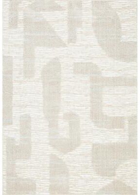 Terra by Obeetee Oslo Puzzle Ivory Rug
