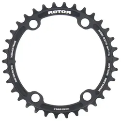 ROTOR Kettenblatt Round-Rings 2-fach LK 110 mm | 4 Loch für Rotor ALD
