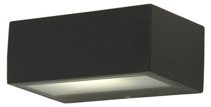 LUTEC Gemini wandlamp antraciet voor tuin en terras