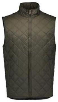 Weatherproof 207359 Men's Vintage Diamond Quilted Vest in Rosin size Large   Nylon
