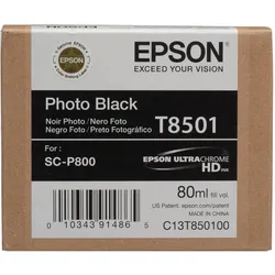 Epson, Druckerpatrone, T8501 UltraChrome HD (PBK)
