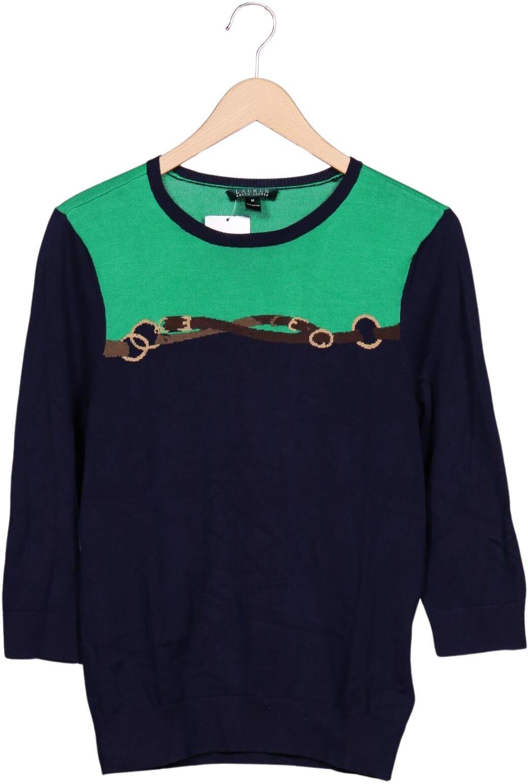 Lauren Ralph Lauren Damen Pullover, Mehrfarbig, Gr. M, Baumwolle - Second Hand